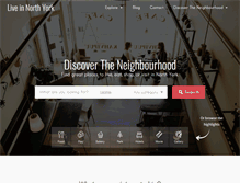 Tablet Screenshot of liveinnorthyork.com